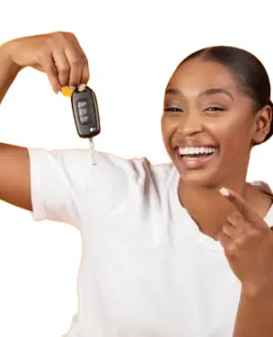 Black girl car keys - Zosia Bureau